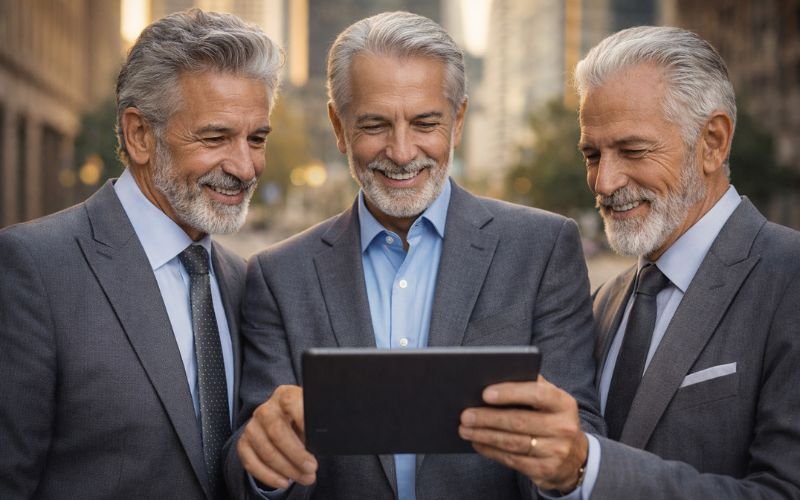 silver marketing homem de prata, mercado prateado