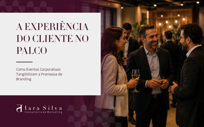ambiente corporativo moderno com empresários conversando em um evento elegante, iluminação quente, pessoas interagindo naturalmente, clima sofisticado e acolhedor.